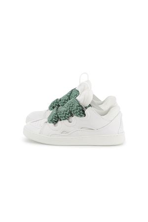 white leather sneakers LANVIN KIDS | N3021810P